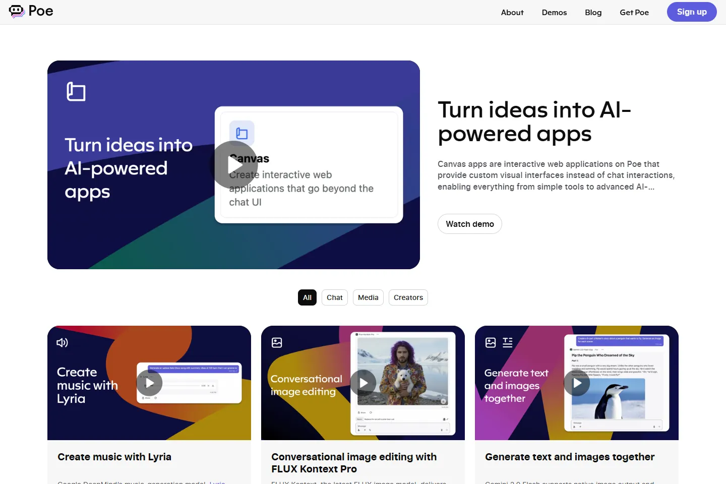 Framer marketing site, view 2