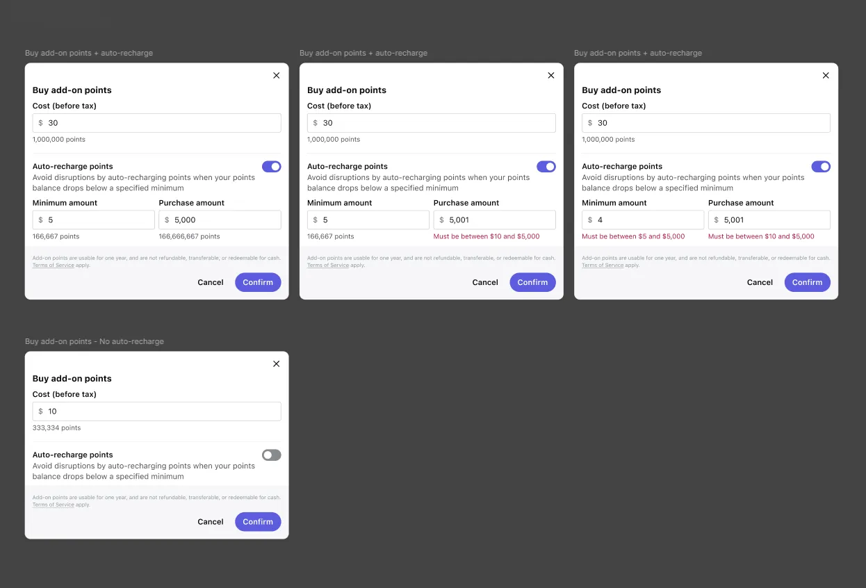 Poe subscription tiers, view 3